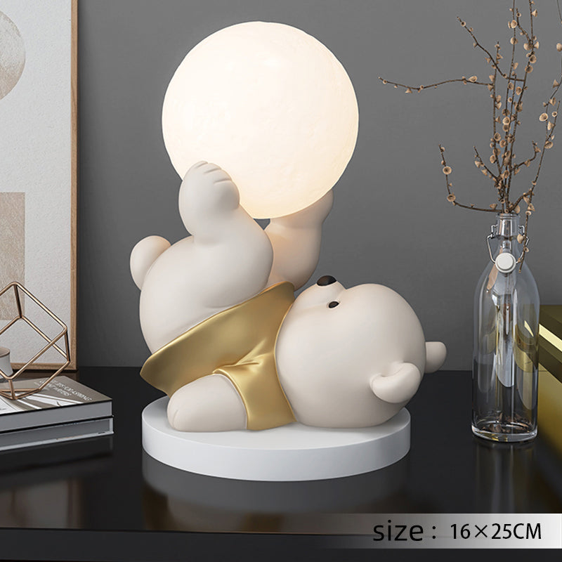 Home Decor Vitality Bear Statue Desktop Decorations Cartoon