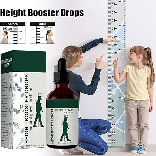 Height Booster Drops (30ml) - NineMillions