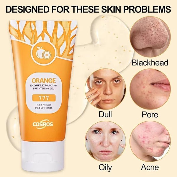 Orange Exfoliating Gel for Face & Body - NineMillions